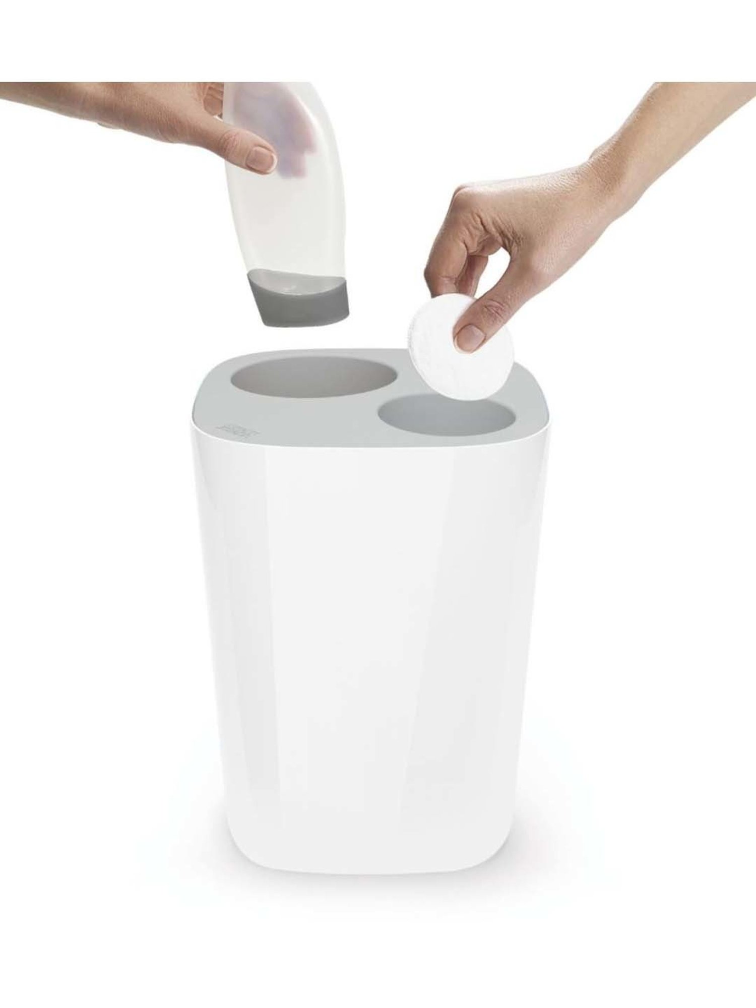 Freelance Grey Steel Set of 1 Dustbins