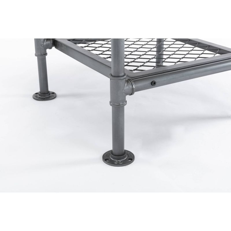 Newport End Table Gray/Natural - Boraam