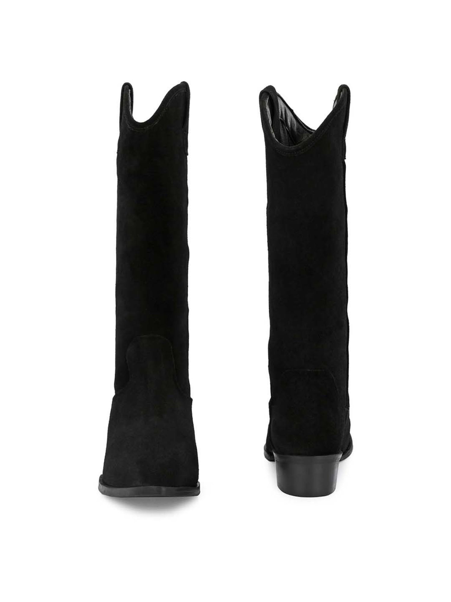 Carlo Romano Women's Black Casual Booties