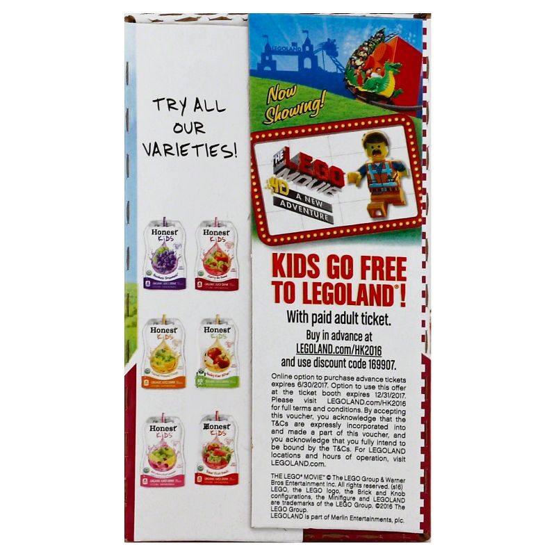 Honest Kids Cherry Go Round - 8pk/6.75 fl oz Pouches