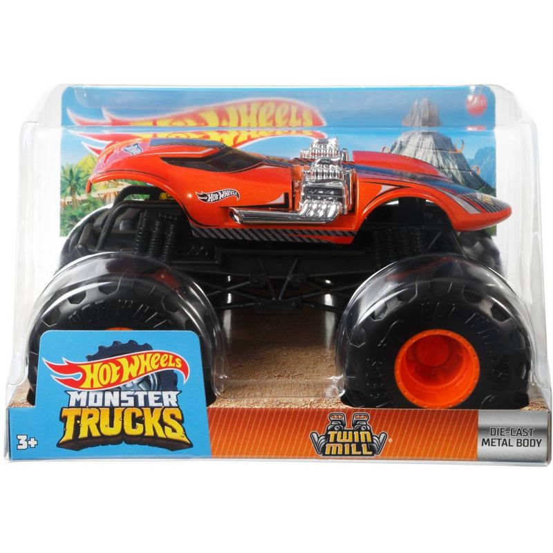 Hot Wheels Monster Trucks Twin Mill - 1:24 Scale Vehicle