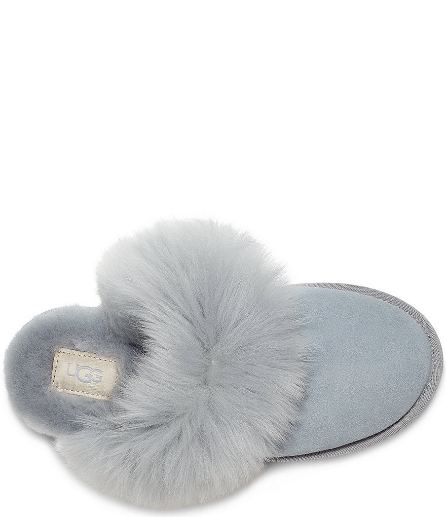 UGG&reg; Scuff Sis Suede Fur Slippers