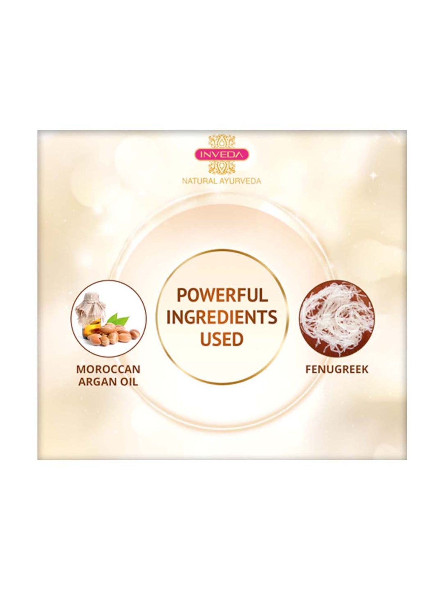 INVEDA Moroccan Argan Oil Shine and Hold Shampoo - 300 ml