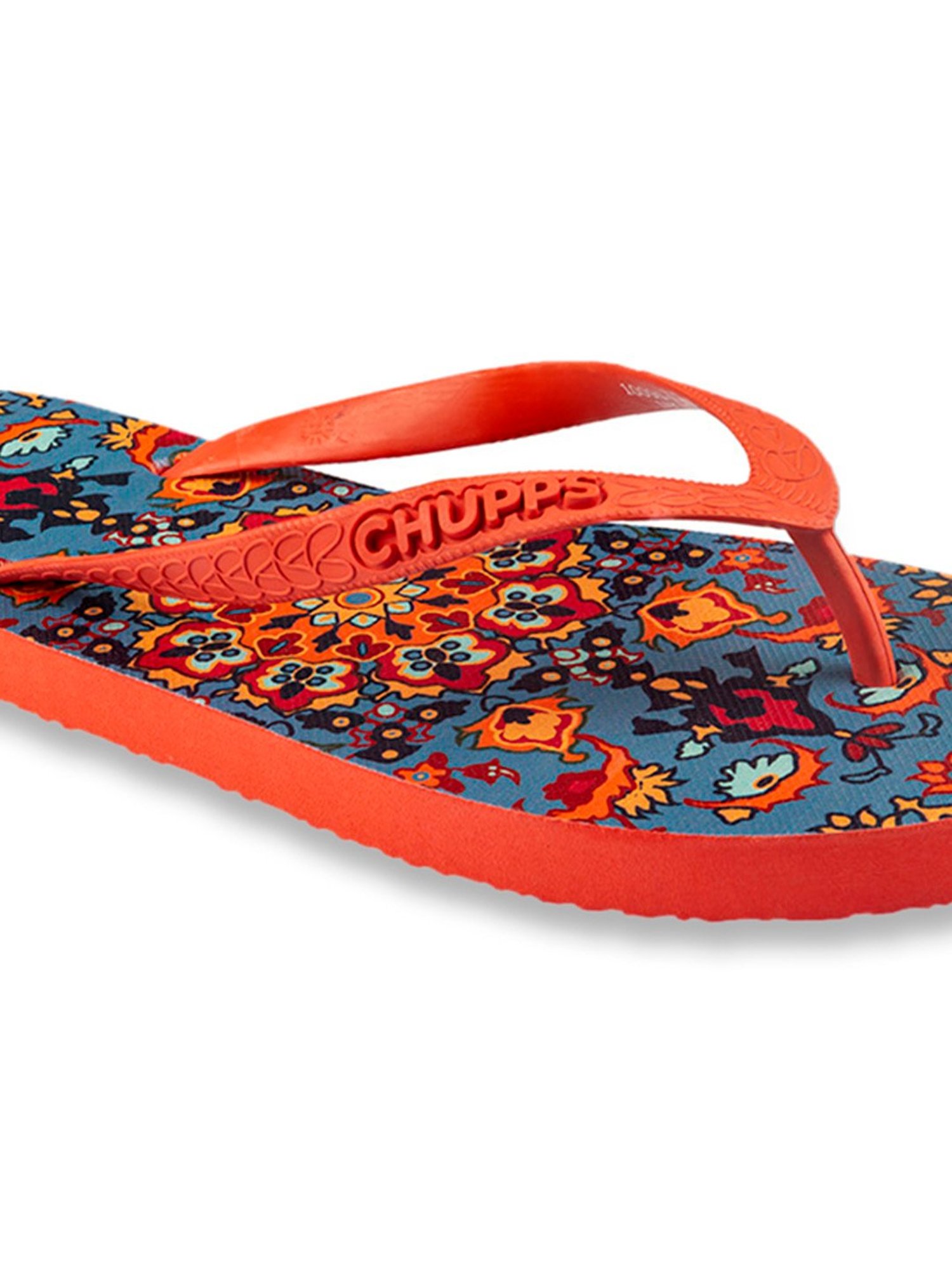 Chupps Women's Red Flip Flops