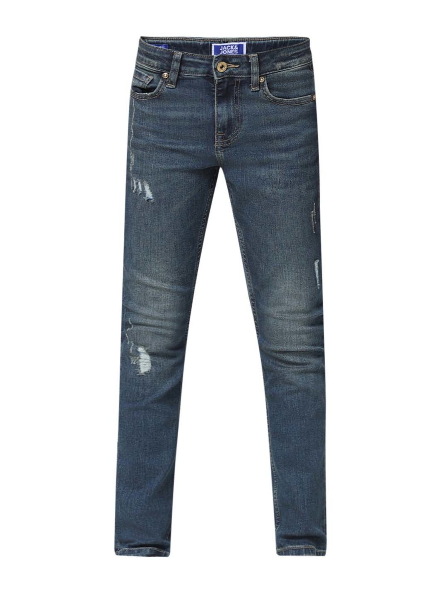 Jack & Jones Junior Blue Distressed Jeans