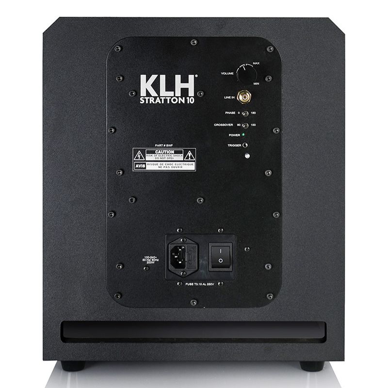 KLH Stratton 10 350W Subwoofer (Carbon Black)