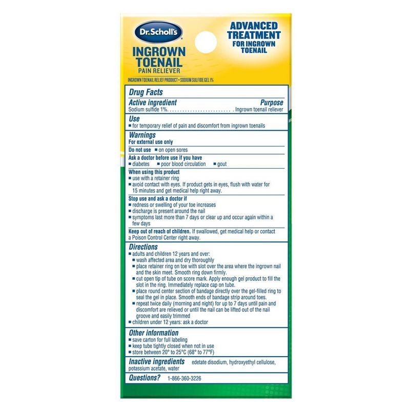Dr. Scholl's Ingrown Toenail Pain Reliever 8.5g