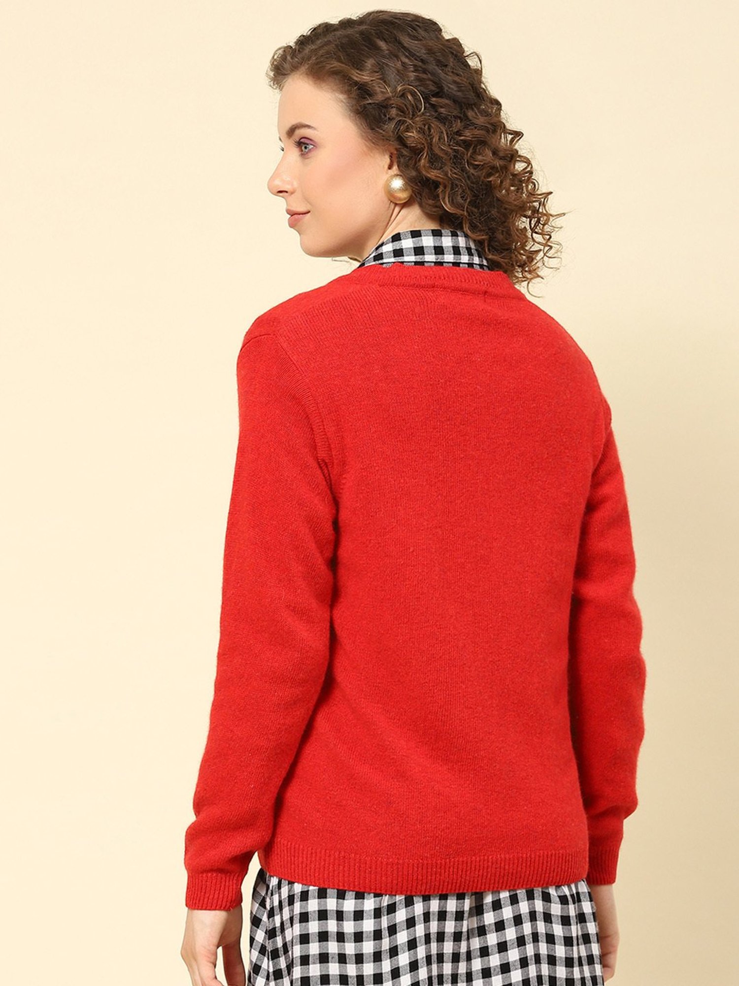 Mafadeny Black Striped Shrug