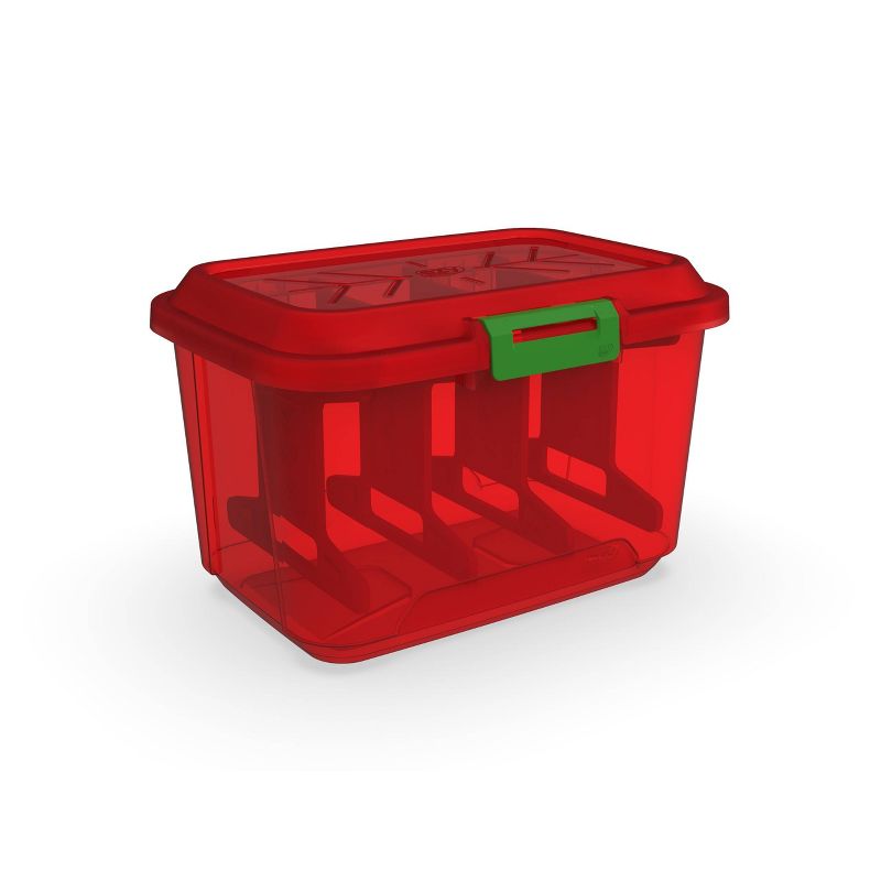 Ezy Storage 32.7qt Light Wrap Storage Box with 4 Spools