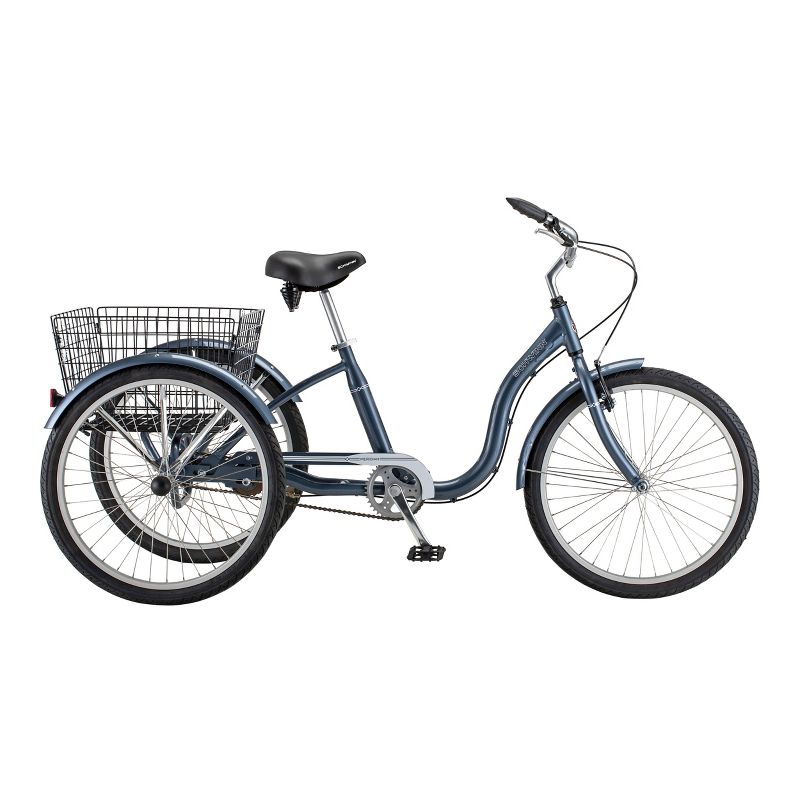 Schwinn Meridian 24" Cruiser Tricycle - Blue