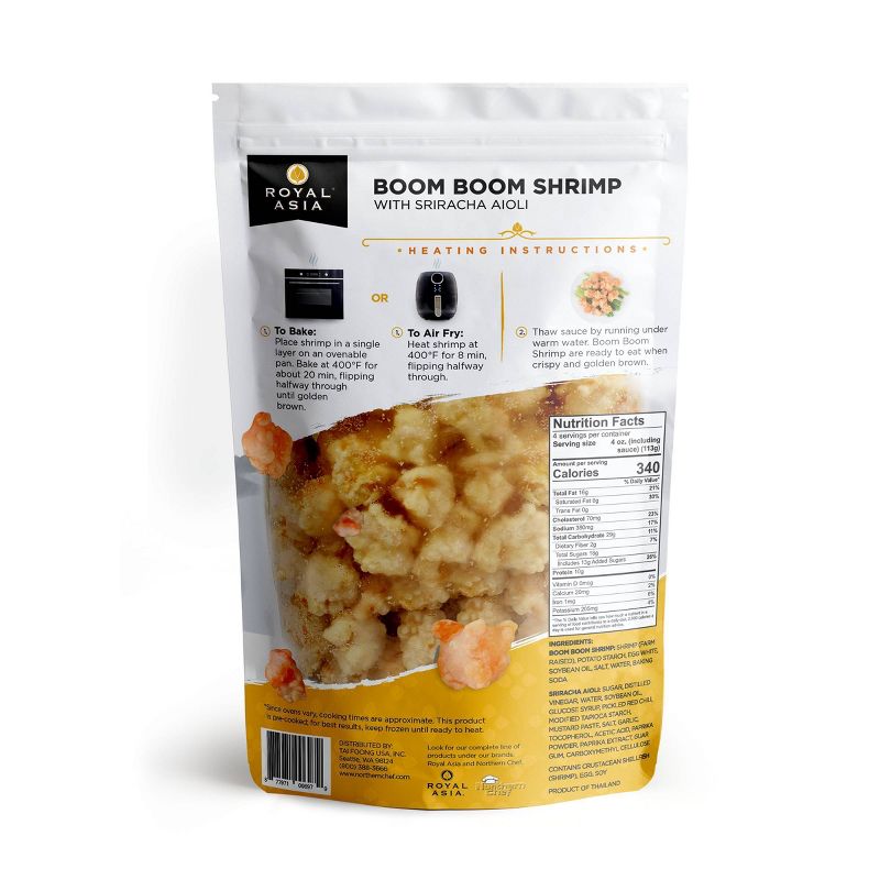 Royal Asia Gluten Free Boom Boom Shrimp with Sriracha Aioli - Frozen - 16oz