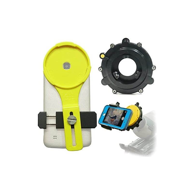 Lollipop Universal Digiscoping kit for Spotting Scope, Binocular, Microscope, Zoom Camera, Hunting, Biology, Birdwatching, Birding and Scope Lenses (U1 (1.2" - 1.8"))