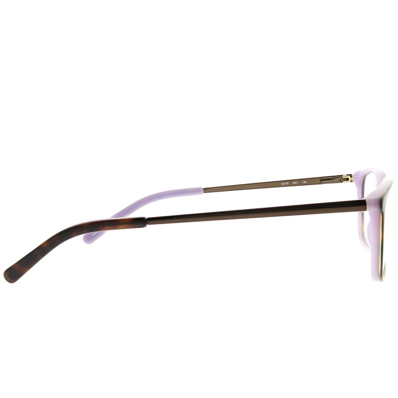 Banana Republic  DX1 Unisex Rectangle Eyeglasses Havana Violet 53mm