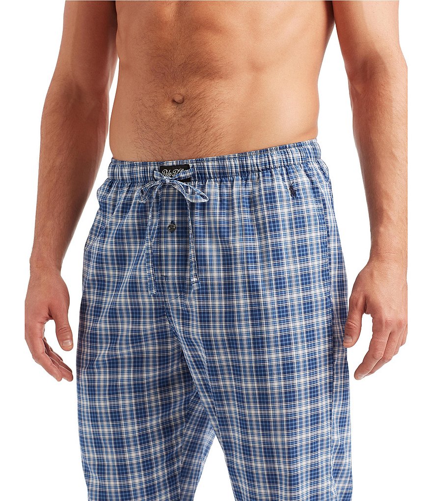 Polo Ralph Lauren Jackson Plaid Woven Pajama Pants