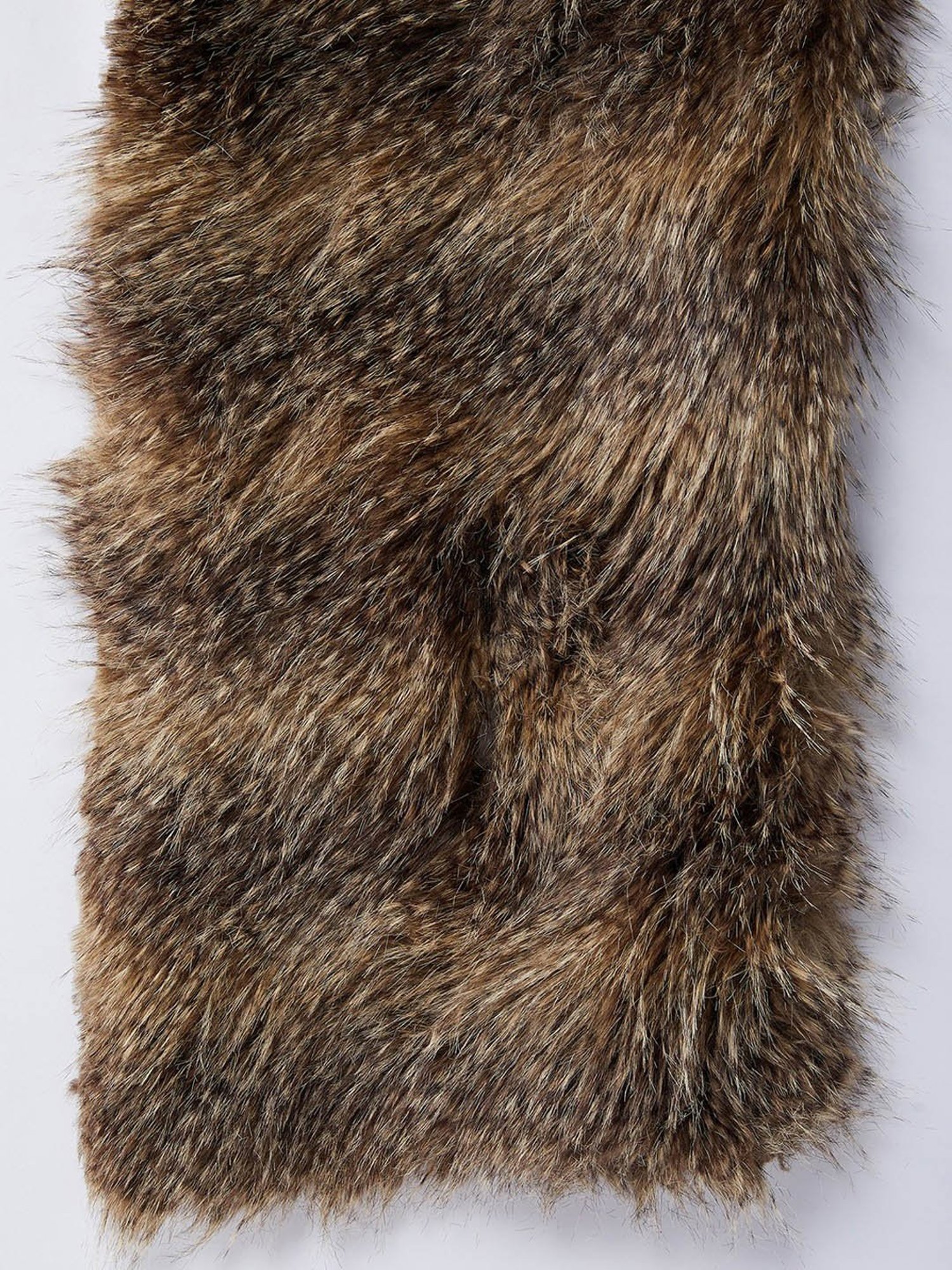 Inweave Brown & Beige Plain Cape