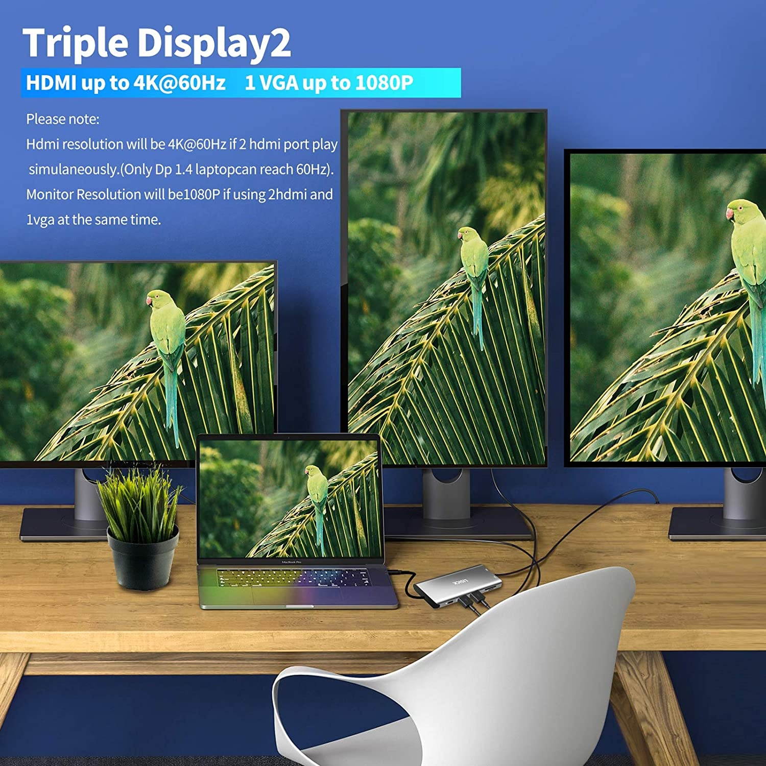 USB C Hub 12-in-1 Type C Hub Adapter with 4K HDMIVGA2 USB 3.02 USB 2.0100W PDRJ45 EthernetUSB-C Data Port and SD/TF Docking Station and Audio/Mic for MacBook/Pro/Air USB C Docking Station