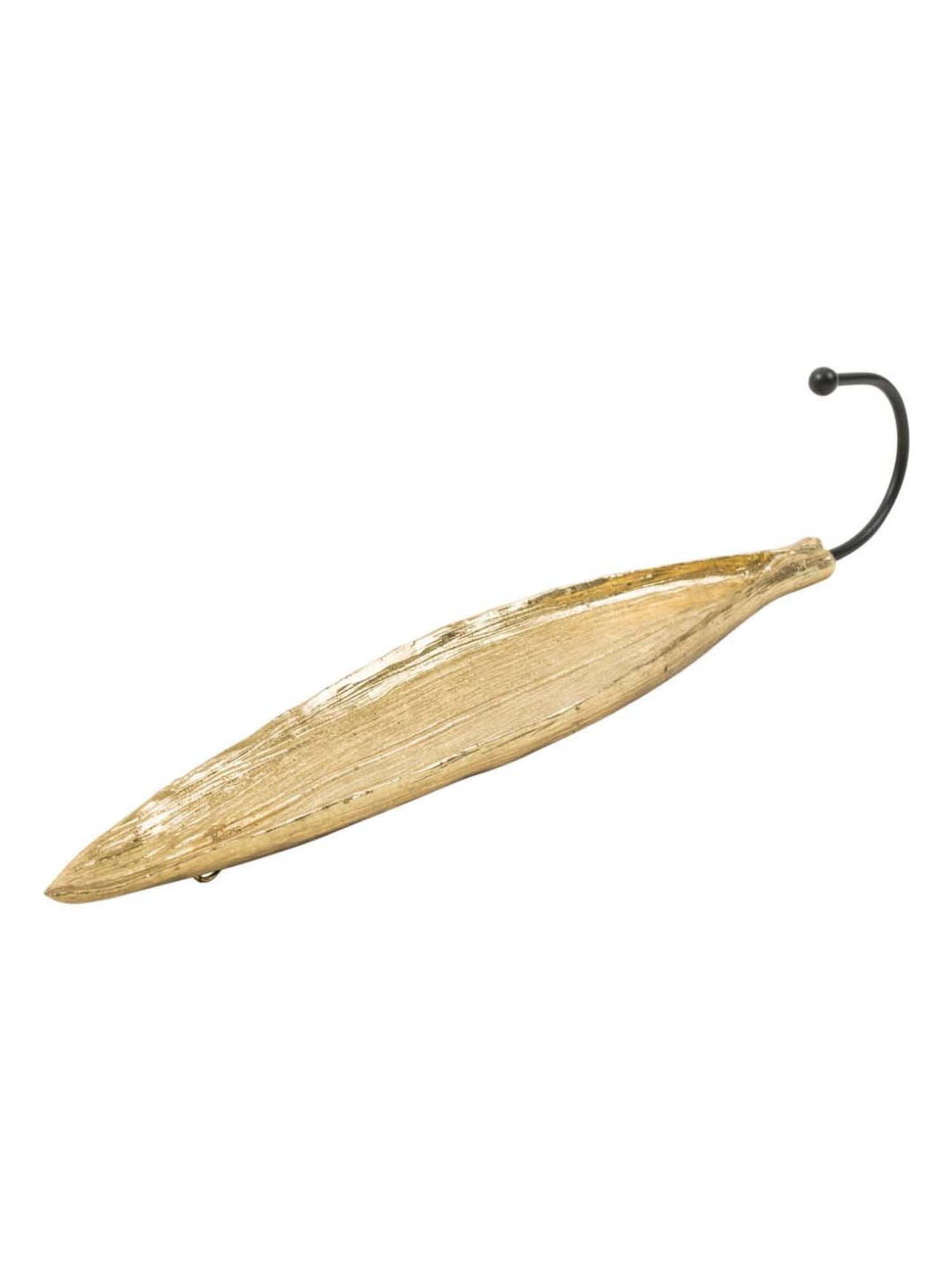 Chumbak Hooked on Fashion Golden Decorative Wall Plate - Set of 1