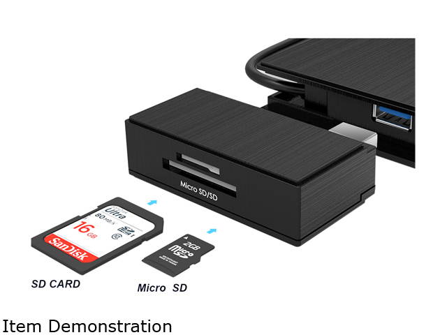Wavlink Universial Travel USB 3.0 Dock Dual Display HDMI & VGA with Gigabit Ethernet, USB 3.0 Port, Removable Card Reader, HDMI up to 2560x1440 and VGA 1920x1200, Efficient Home Office For Windows Mac