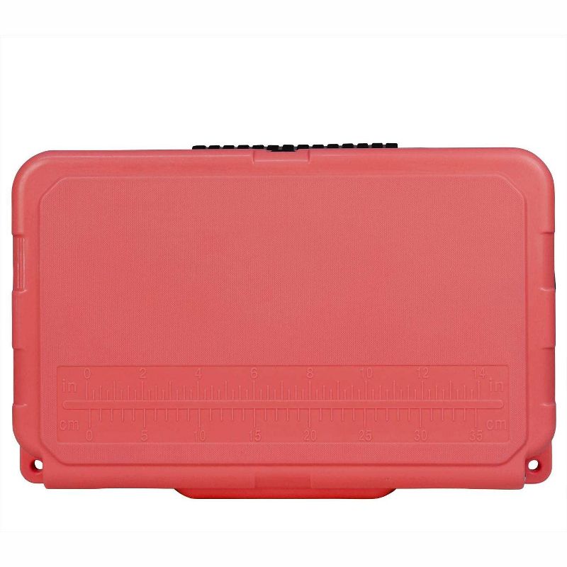 Driftsun Heavy Duty Rotomolded Thermoplastic UV Resistant Portable Commercial Grade Personal 20 Quart Insulated Hard Ice Chest Beverage Cooler, Coral