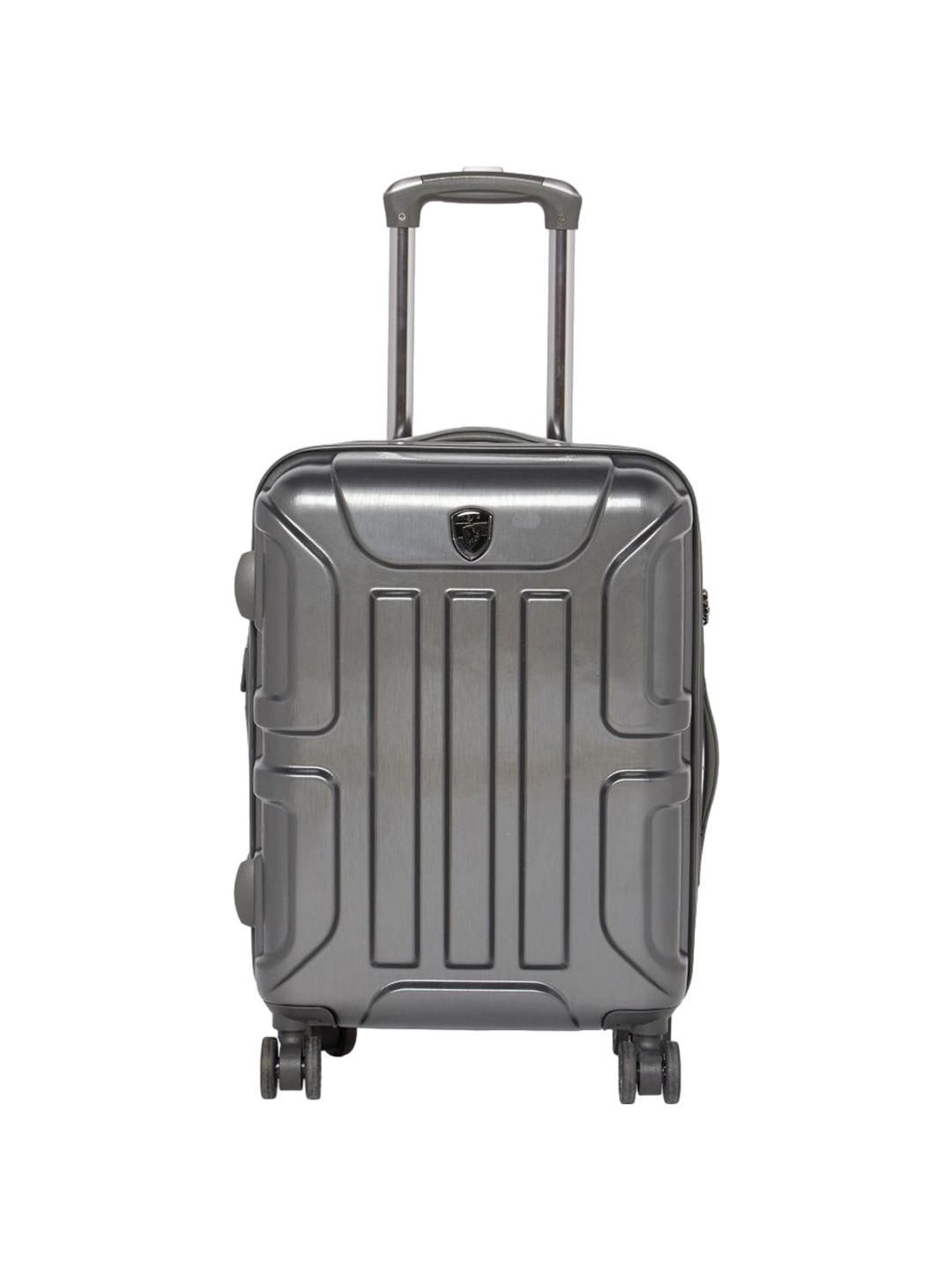 HEYS Commander Gunmetal Textured Hard Cabin Trolley Bag -21 cm