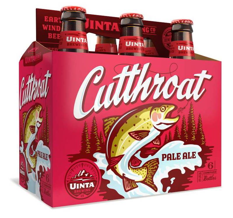 Uinta Cutthroat Pale Ale Beer - 6pk/12 fl oz Bottles
