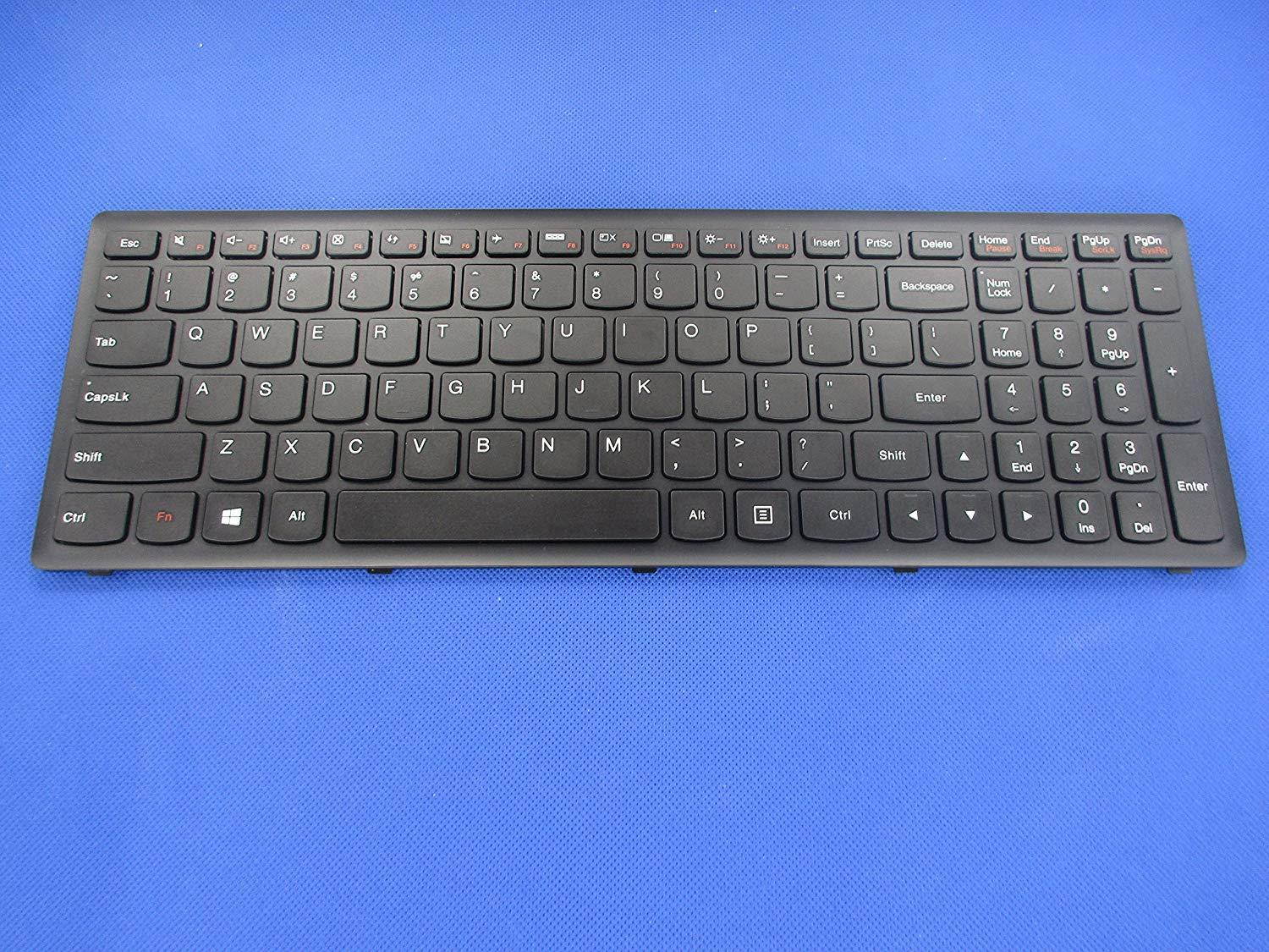 SUNMALL Keyboard replacement with Frame for Ideapad G500S G505S G510S S500 S510 S510P Z510 Z510-IFI Flex 15 Flex 15D Series Laptop US Black 25211020 25211050 MP-12U73US-686 (6 Months Warranty)