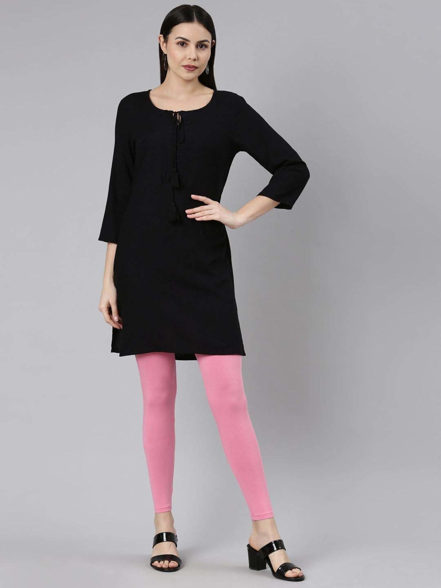 JCSS Pink Cotton Leggings
