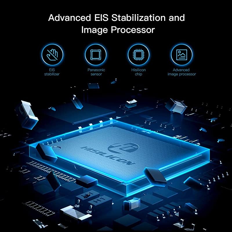 A100 Action Camera 4K 50fps Touchscreen Ultra HD 20MP WiFi Sports Underwater Waterproof 40M Camcorder cam with EIS Remote Control Dual 1350 mAh Batteries and Mounting Accessories Kit