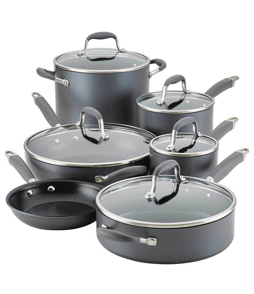 Anolon Advanced Home Hard-Anodized Nonstick 11-Piece Cookware Set