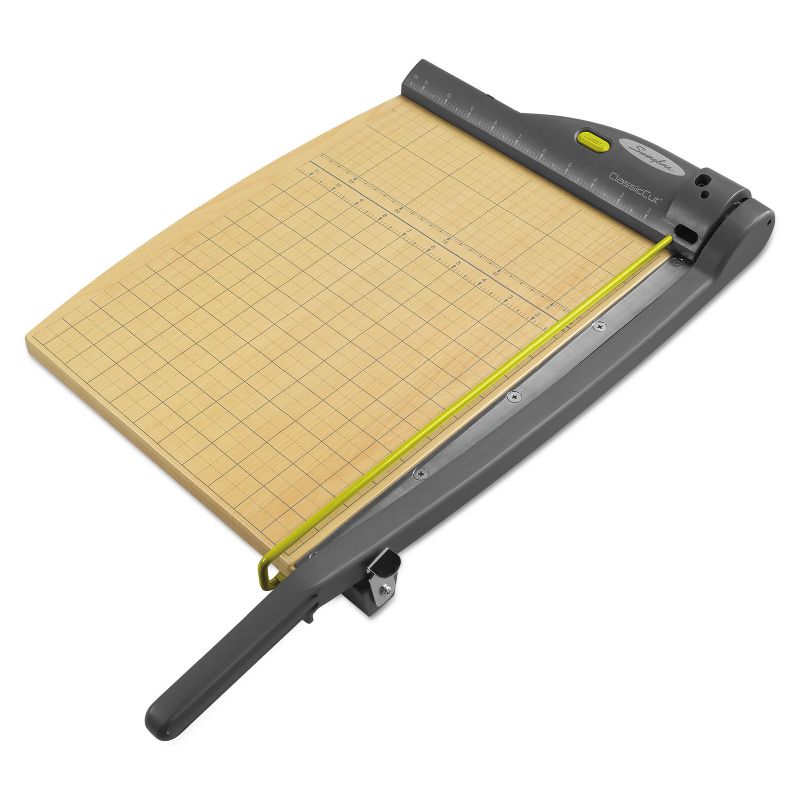 Swingline ClassicCut 15-Sheet Laser Trimmer Metal/Wood Composite Base 12 x 15 9715