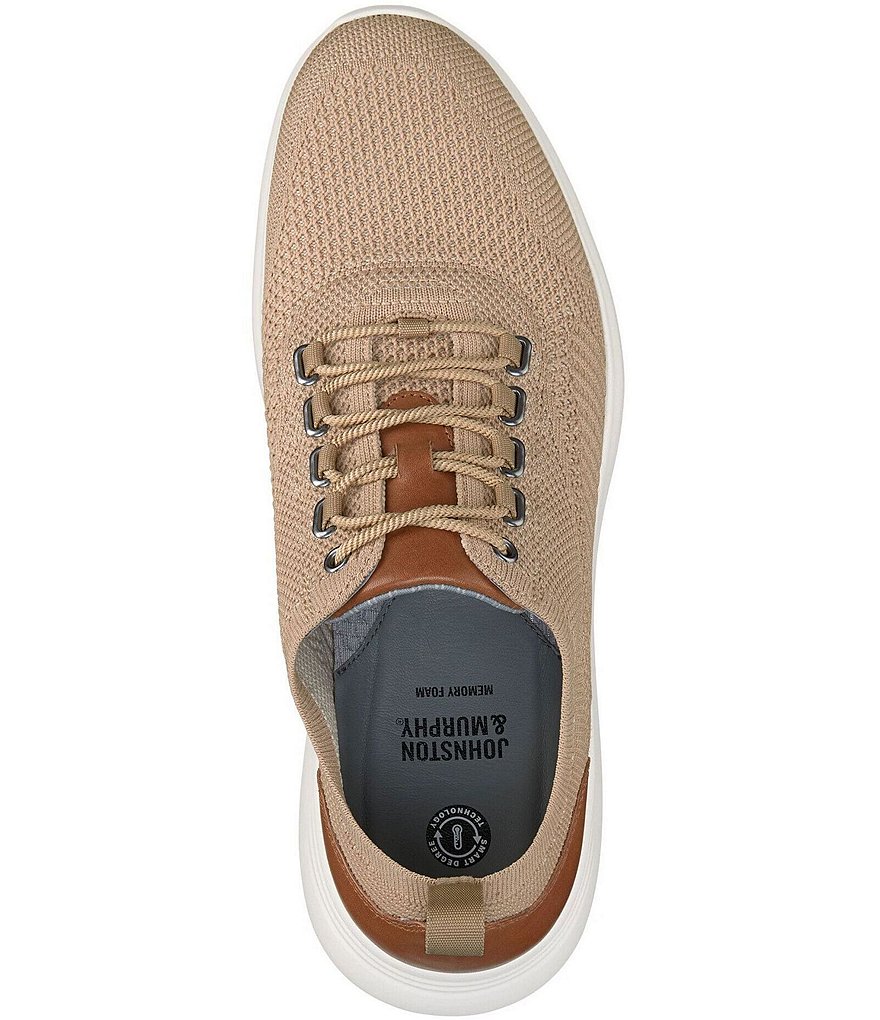 Johnston & Murphy Men's Amherst Knit U-Throat Shoes