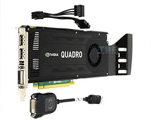 Nvidia Quadro K4000 3GB GDDR5 PCIe x16 Dual DisplayPort DVI-I GK104 Video Graphics Card GPU 900-52033-0000-000