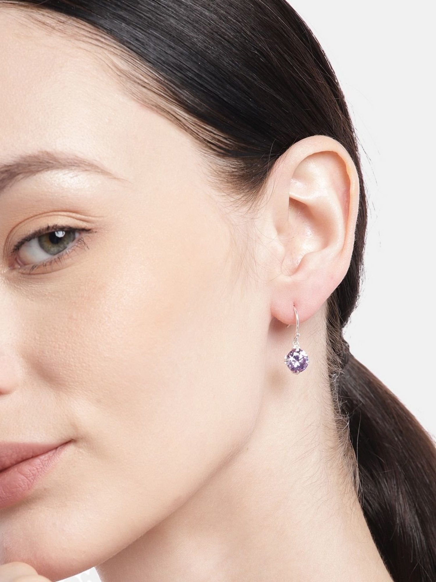 Zavya 92.5 Sterling Silver Drop Earrings for Women