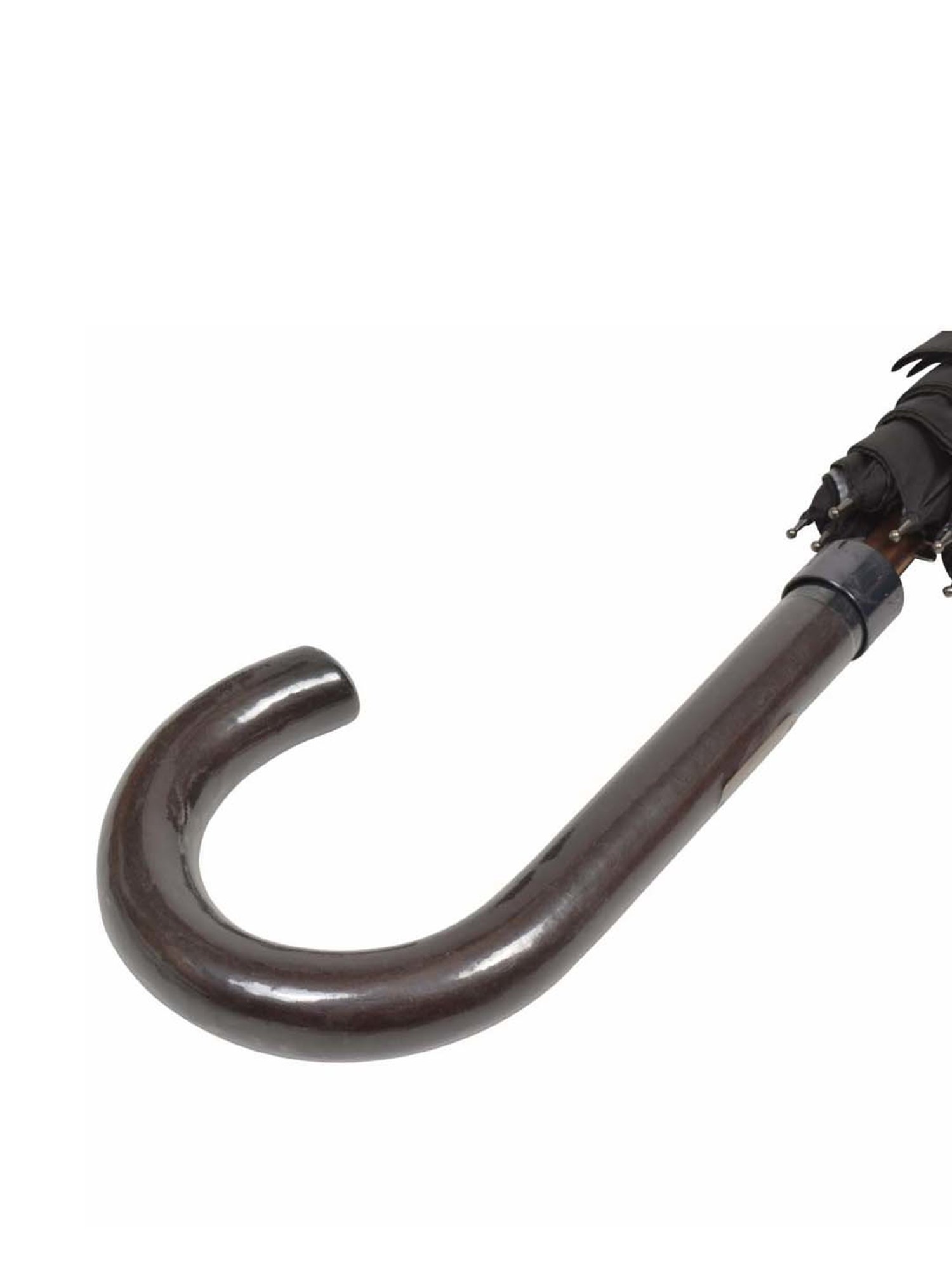 Eume Forlin Black Solid 1 Fold Umbrella - 23 inch