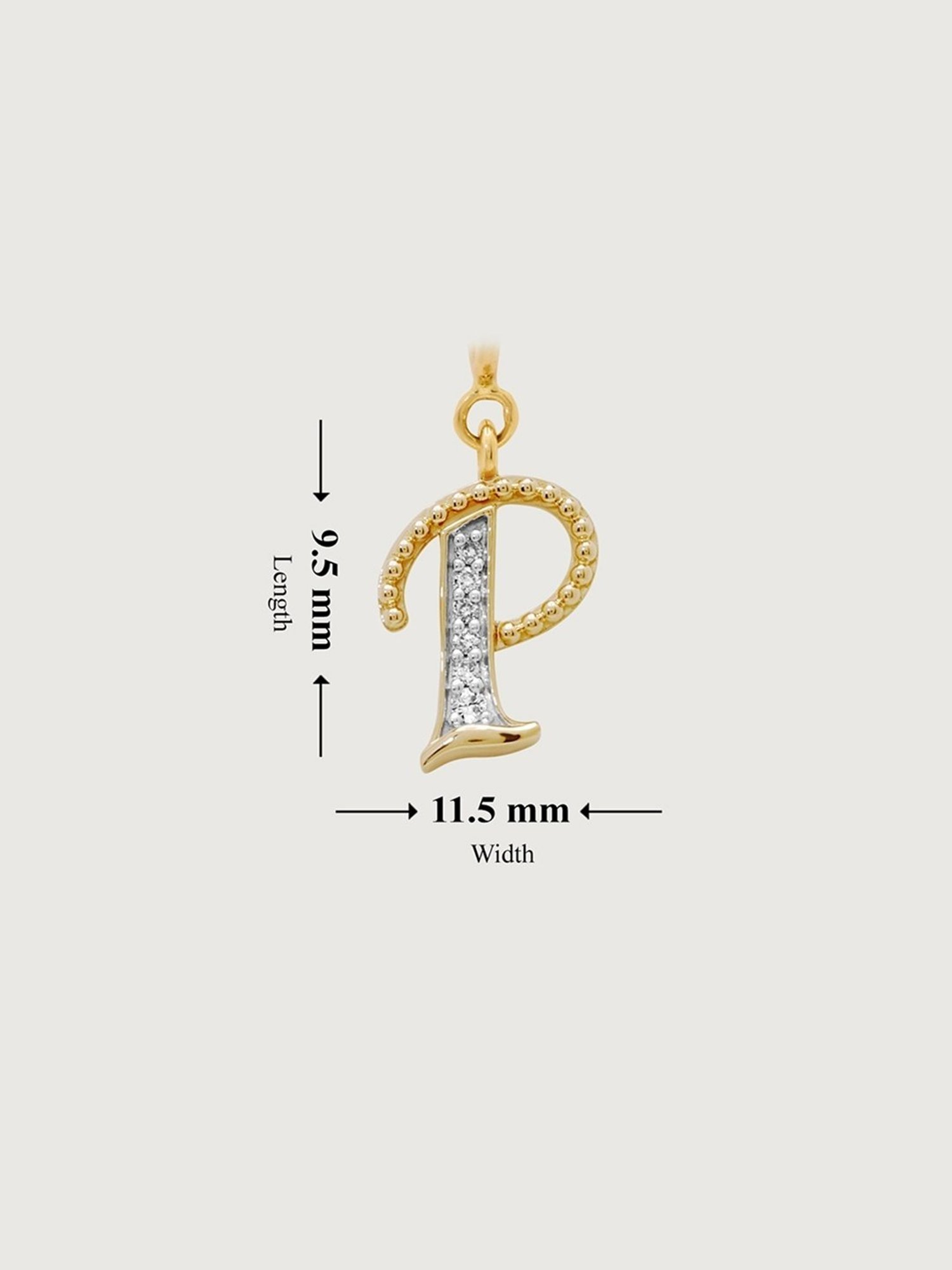 Mia Sutra DIY with Alphabet Charms- P