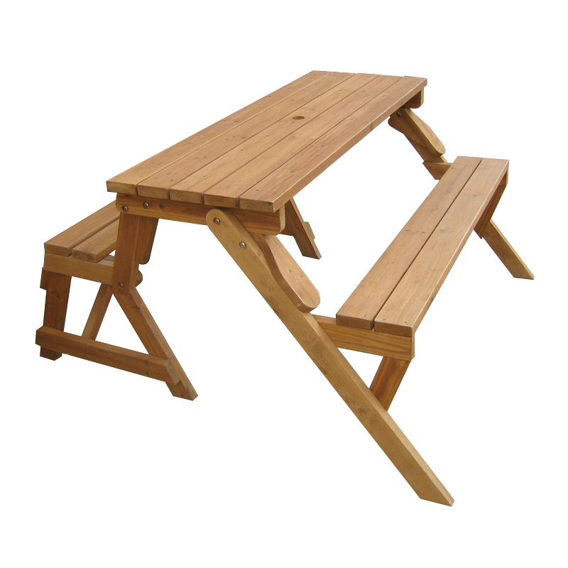 Interchangeable Picnic Table / Garden Bench - Merry Products