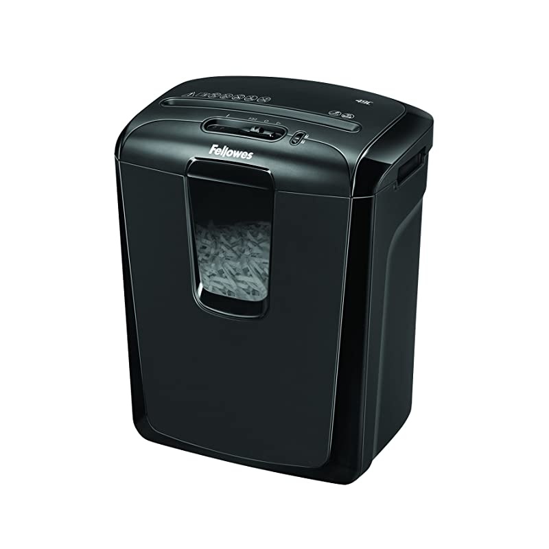 Powershred 49C 8Sheet CrossCut Paper and Credit Card Shredder 4605801 Black