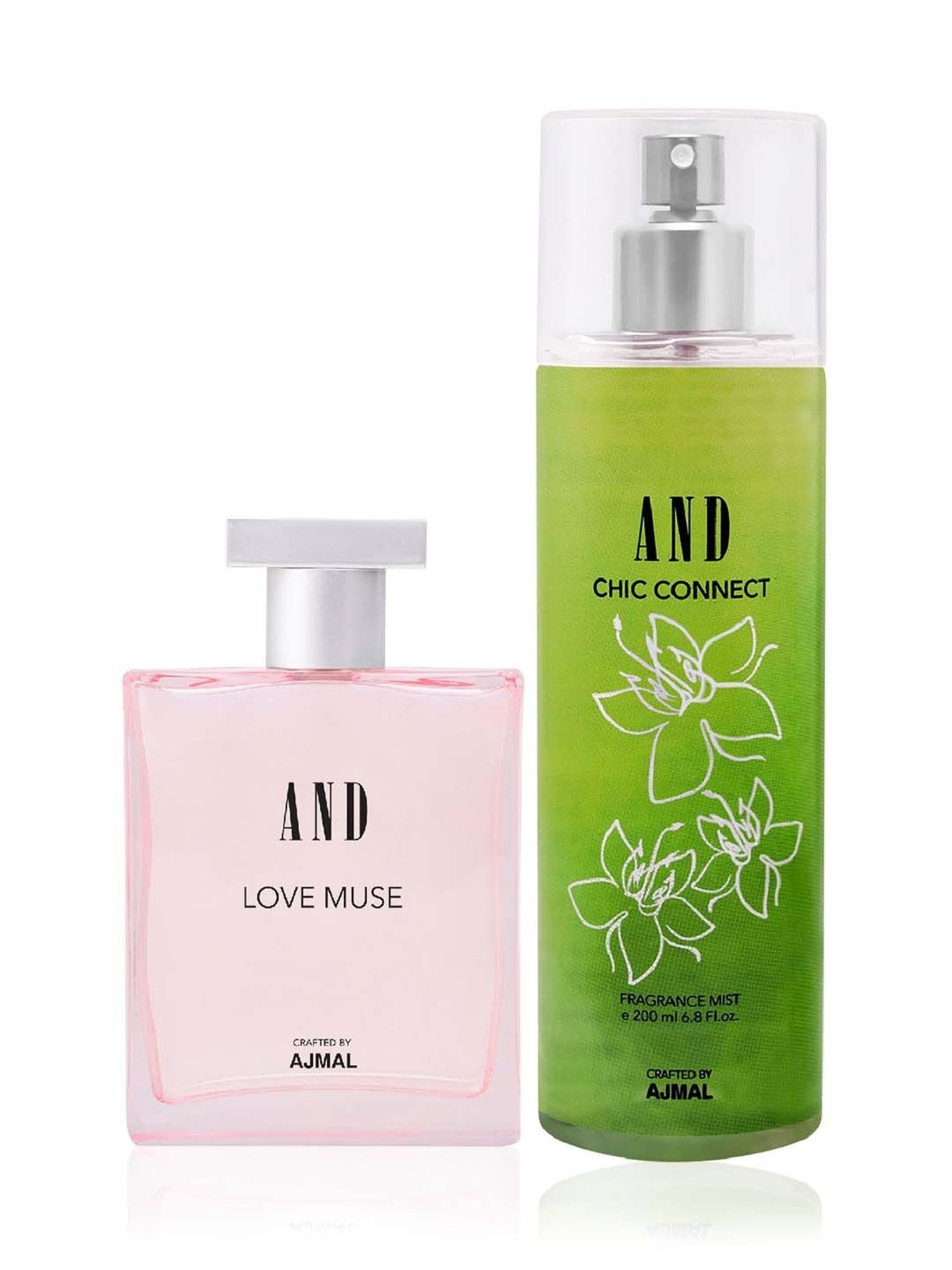 AND by Ajmal Love Muse Eau de Parfum & Chic Connect Fragrance Mist Combo for Women