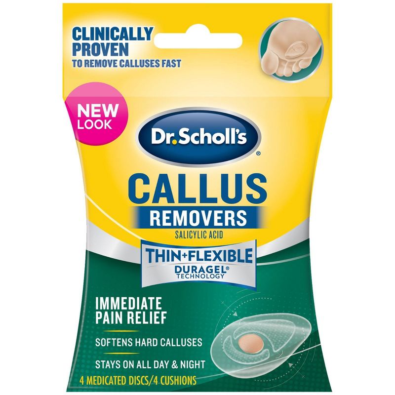 Dr Scholl's Duragel Salicylic Acid Callus Remover Cushion - 4ct