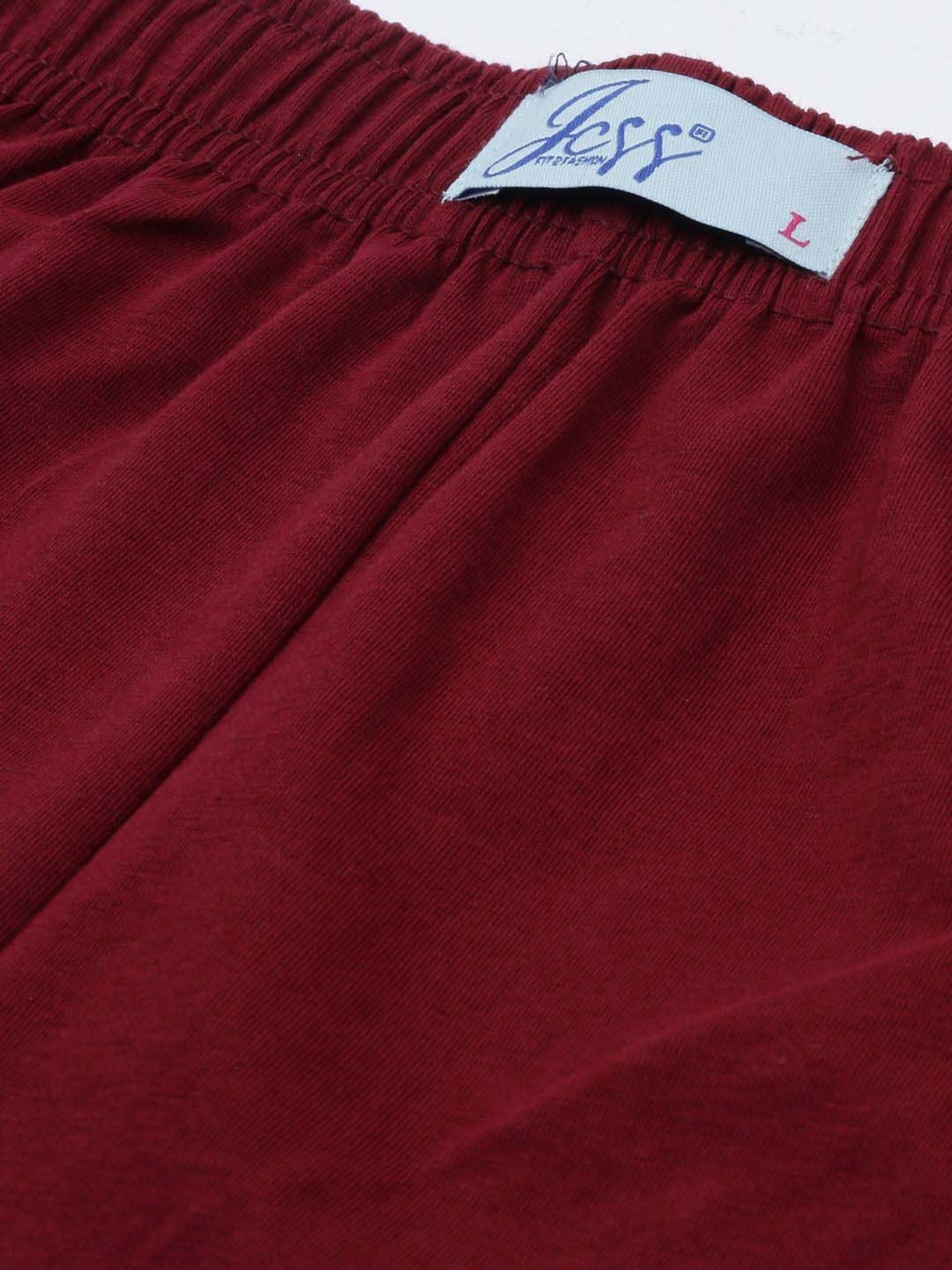 JCSS Maroon Cotton Leggings