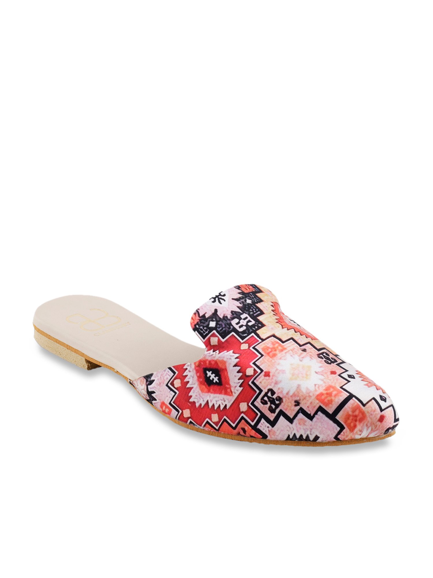 Glam Story Women's Indie Pop Multicolored Mule Shoes