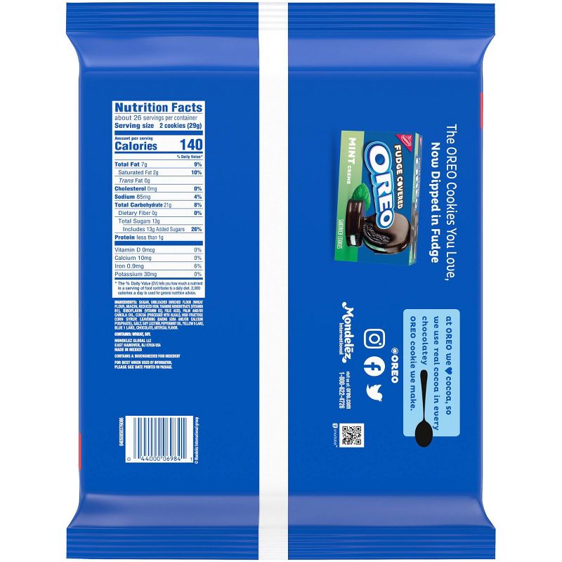 Mint Creme Oreo Party Size - 26.7oz