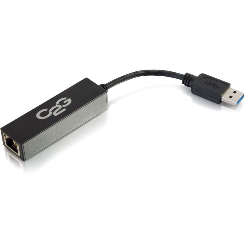 C2G USB 3.0 to Gigabit Ethernet Network Adapter - USB to Network Adapter - USB - 1 Port(s) - 1 - Twisted Pair