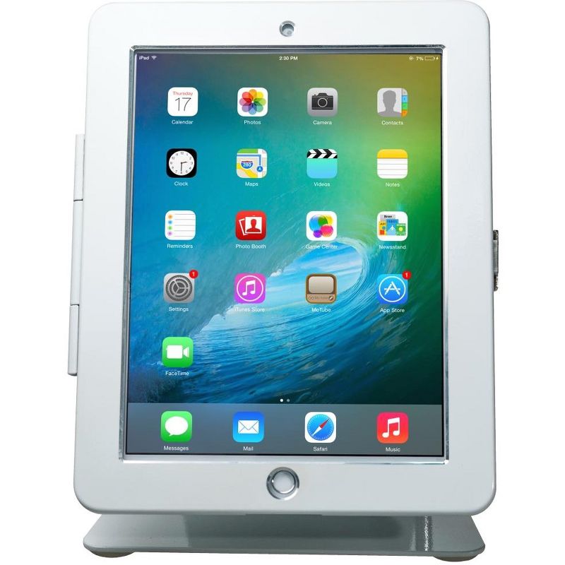 CTA Digital Desk Mount for iPad, iPad Air, iPad Pro - White - 9.7" Screen Support