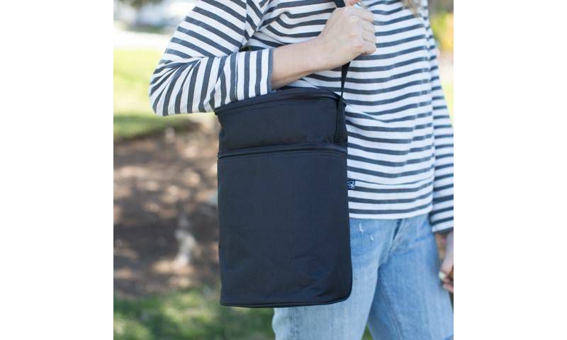 J.L. Childress Six Bottle Cooler - Black - 30qt