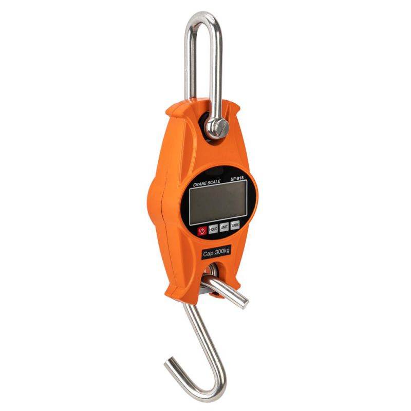 300 KG / 600 LBS Digital Hanging Scale / Mini Industrial Crane Scale + 2 Battery