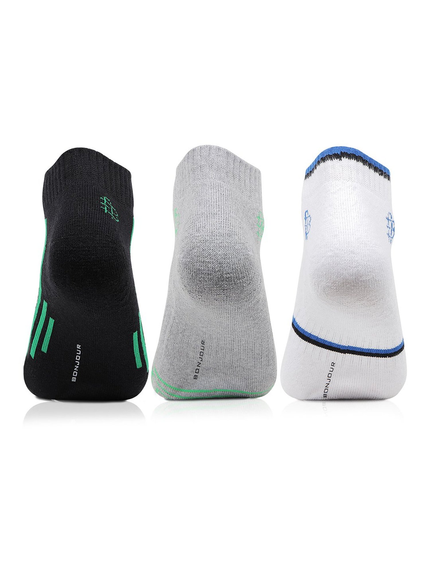 Bonjour Assorted Socks - Pack of 3