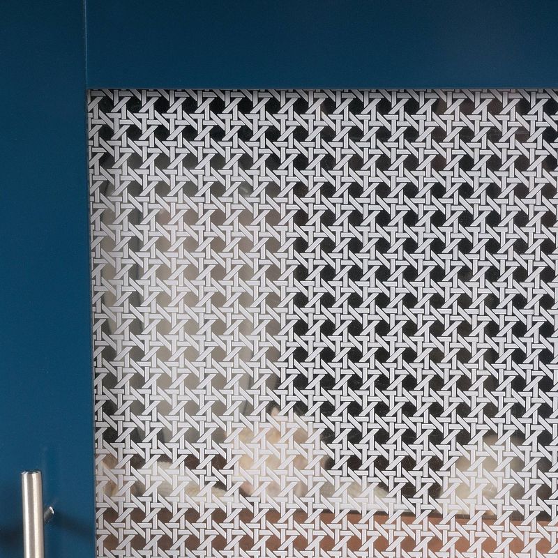 Vista Key Accent Storage Cabinet Navy Blue - Sauder