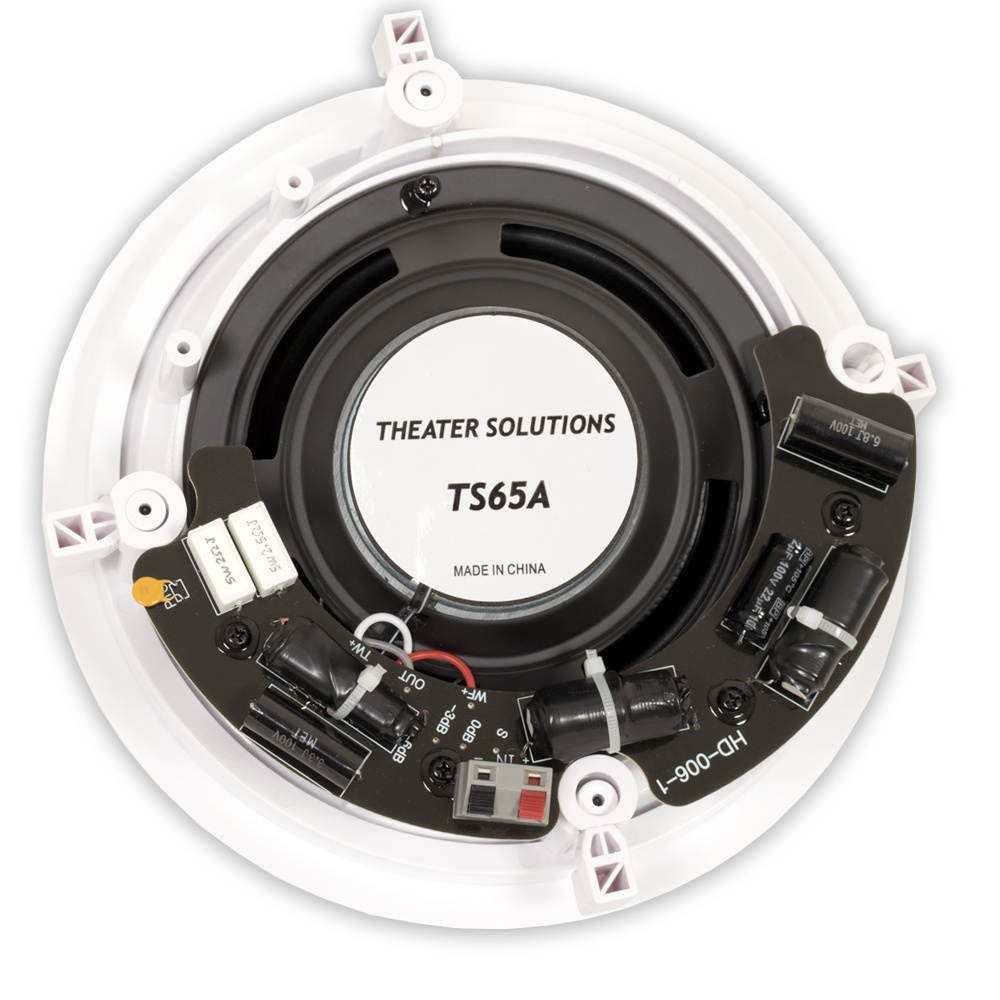 Theater Solutions TS65A In Ceiling 6.5" Angled Speakers Home Theater 8 Speaker Set