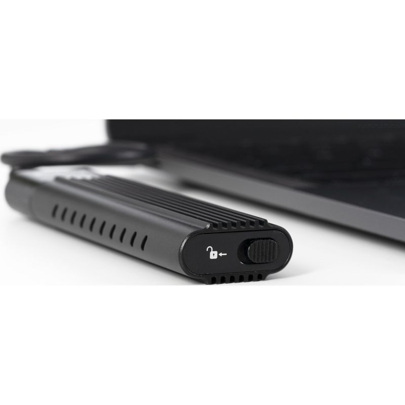 StarTech.com USB 3.0 encrypted SATA III enclosure for 2.5in hard drive - portable external HDD / SSD enclosure - 1 x HDD Supported - 1 x SSD Supported